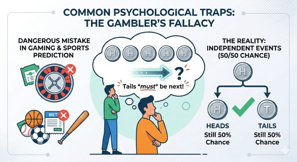 Common Psychological Traps The Gambler's Fallacy