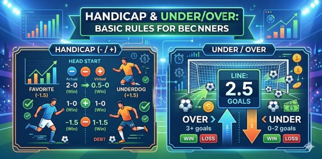 Handicap and UnderOver Basic Rules for Beginners