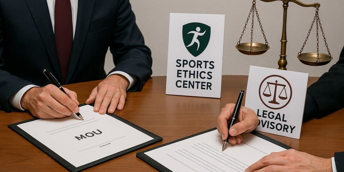 Sports Ethics Center Signs Legal Advisory MOU Strengthening Governance Through Legal Oversight